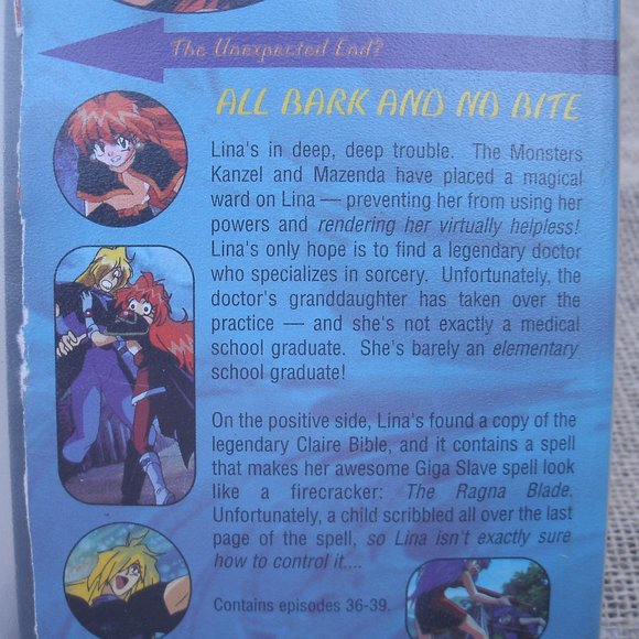 The Slayers Next Unexpected End? VHS tape English - Picture 7 of 16